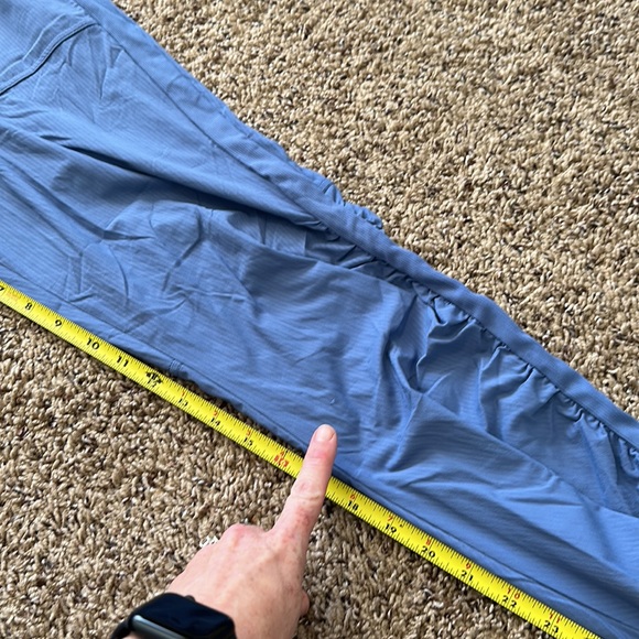 Lululemon Beyond The Studio Joggers High Waisted Bunched Periwinkle/Blue Size 8 - Picture 15 of 16